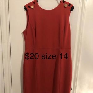 Calvin Klein Dress Size 14